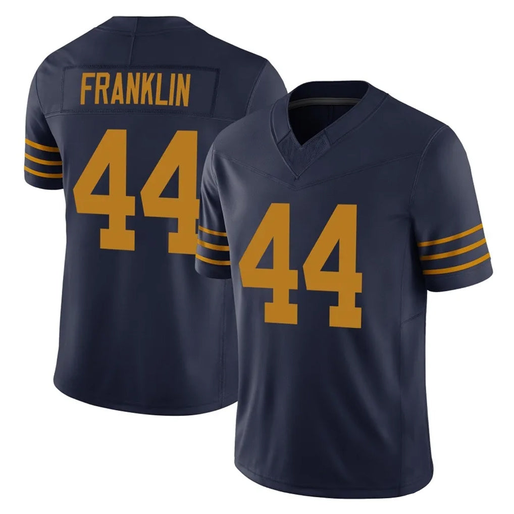 Kooe GB.Packers #44 Zaire Franklin Player Navy The 1923 Classic Vapor F.U.S.E. Home Game Stitched Jerseys