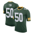 Kooe GB.Packers #50 Zach Tom Player Green Limited Classic Home Game Stitched Jerseys