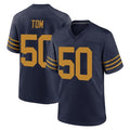 Kooe GB.Packers #50 Zach Tom Player Navy The 1923 Classic Home Game Stitched Jerseys