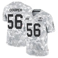 Kooe GB.Packers #56 Edgerrin Cooper Player Arctic Camo Salute To Service Limited Stitched Jerseys
