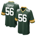 Kooe GB.Packers #56 Edgerrin Cooper Player Green Home Game Stitched Jerseys