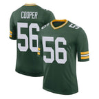 Kooe GB.Packers #56 Edgerrin Cooper Player Green Limited Classic Home Game Stitched Jerseys