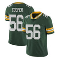 Kooe GB.Packers #56 Edgerrin Cooper Player Green Vapor Untouchable Limited Home Game Stitched Jerseys