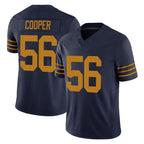 Kooe GB.Packers #56 Edgerrin Cooper Player Navy The 1923 Classic Vapor F.U.S.E. Home Game Stitched Jerseys