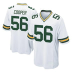 Kooe GB.Packers #56 Edgerrin Cooper Player White Home Game Stitched Jerseys