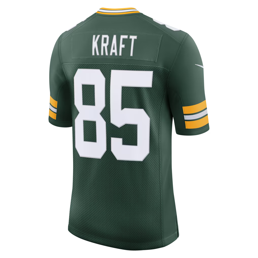 Kooe GB.Packers #85 Tucker Kraft Green Vapor Untouchable Stitched Limited Jerseys