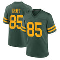 Kooe GB.Packers #85 Tucker Kraft Player Green Alternate Home Game Stitched Jerseys