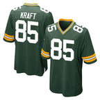 Kooe GB.Packers #85 Tucker Kraft Player Green Home Game Stitched Jerseys