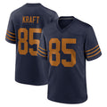 Kooe GB.Packers #85 Tucker Kraft Player Navy The 1923 Classic Game Stitched Jersey