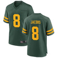 Kooe GB.Packers #8 Josh Jacobs Player Green Home Replica Stitched Jerseys