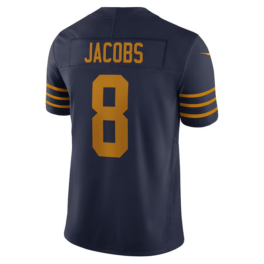 Kooe GB.Packers #8 Josh Jacobs Player Navy The 1923 Classic Vapor F.U.S.E. Limited Game Stitched Jerseys