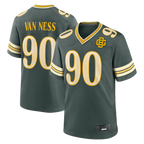 Kooe GB.Packers #90 Lukas Van Ness Green 2026 Rivalries Collection Game Stitched Jerseys