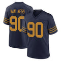 Kooe GB.Packers #90 Lukas Van Ness Player Navy The 1923 Classic Home Game Stitched Jerseys