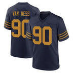 Kooe GB.Packers #90 Lukas Van Ness Player Navy The 1923 Classic Home Game Stitched Jerseys