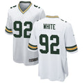 Kooe GB.Packers #92 Reggie White Player White Home Game Stitched Jersey
