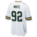 Kooe GB.Packers #92 Reggie White Player White Home Game Stitched Jerseys