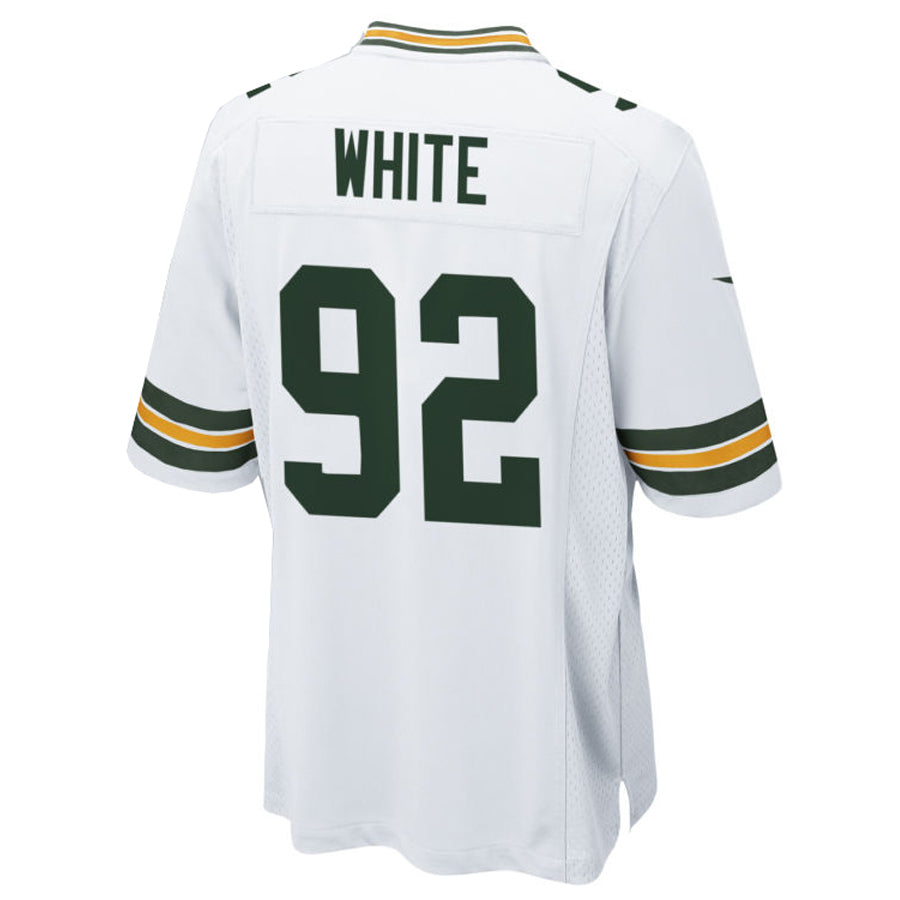 Kooe GB.Packers #92 Reggie White Player White Home Game Stitched Jerseys
