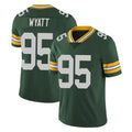 Kooe GB.Packers #95 Devonte Wyatt Player Green Vapor Untouchable Limited Home Game Stitched Jerseys