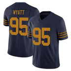 Kooe GB.Packers #95 Devonte Wyatt Player Navy The 1923 Classic Vapor F.U.S.E. Home Game Stitched Jerseys