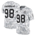 Kooe GB.Packers #98 Javon Hargrave Player Arctic Camo Salute To Service Limited Stitched Jerseys