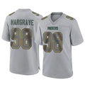 Kooe GB.Packers #98 Javon Hargrave Player Gray Atmosphere Fashion Home Game Stitched Jerseys