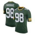 Kooe GB.Packers #98 Javon Hargrave Player Green Limited Classic Home Game Stitched Jerseys