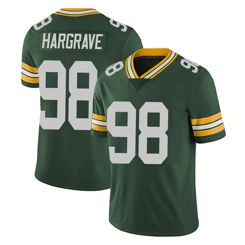 Kooe GB.Packers #98 Javon Hargrave Player Green Vapor Untouchable Limited Home Game Stitched Jerseys