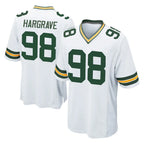 Kooe GB.Packers #98 Javon Hargrave Player White Home Game Stitched Jerseys