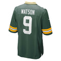 Kooe GB.Packers #9 Christian Watson Green Game Stitched Jerseys