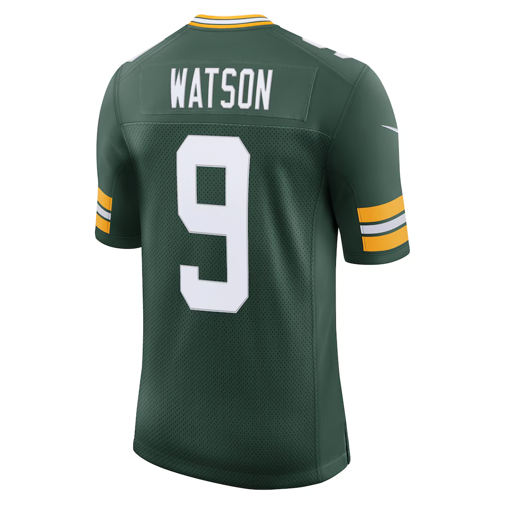 Kooe GB.Packers #9 Christian Watson Green Vapor Untouchable Limited Stitched Jerseys