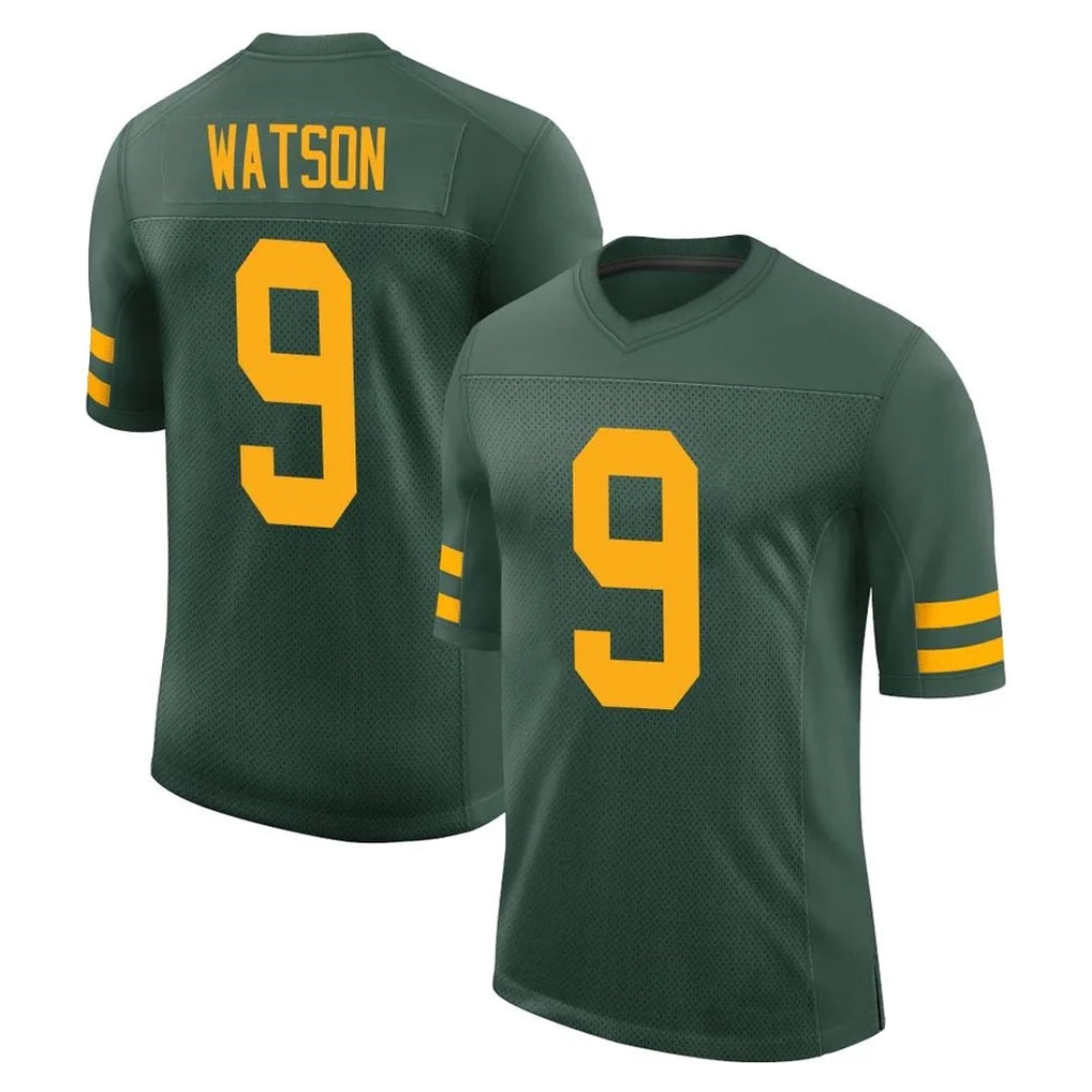 Kooe GB.Packers #9 Christian Watson Player Green Alternate Vapor Home Game Stitched Jerseys