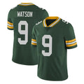 Kooe GB.Packers #9 Christian Watson Player Green Vapor Untouchable Limited Home Game Stitched Jerseys
