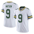 Kooe GB.Packers #9 Christian Watson Player White Vapor Untouchable Limited Home Game Stitched Jerseys