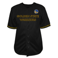 Kooe G.State Warriors Black Big & Tall Pop Full-Button Jerseys