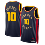 Kooe G.State Warriors #10 Jimmy Butler III Navy Swingman Jerseys - City Edition