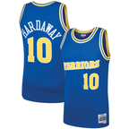Kooe G.State Warriors #10 Tim Hardaway Mitchell & Ness Royal 199091 Hardwood Classics Swingman Jerseys