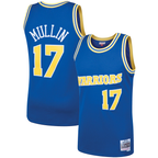 Kooe G.State Warriors #17 Chris Mullin Mitchell & Ness Royal 199394 Hardwood Classics Swingman Jerseys
