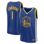Kooe G.State Warriors #1 Yaxel Lendeborg Royal 2026  Draft First Round Pick Fast Break Jerseys - Icon Edition