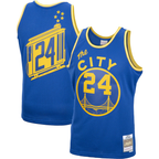 Kooe G.State Warriors #24 Rick Barry Mitchell & Ness Royal 1966-67 Hardwood Classics Swingman Jerseys