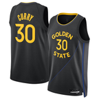 Kooe G.State Warriors #30 Stephen Curry Black 202425 Swingman Jerseys - Statement Edition