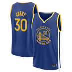 Kooe G.State Warriors #30 Stephen Curry Royal Fast Break Replica Jerseys - Icon Edition