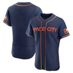 Kooe H.Astros Navy City Connect Limited Elite Home Blank Player Stitched Jerseys