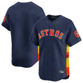 Kooe H.Astros Navy Home Limited Blank Player Stitched Jerseys