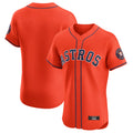 Kooe H.Astros Orange Home Limited Elite Blank Player Stitched Jerseys