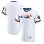 Kooe H.Astros White City Connect Limited Elite Home Blank Player Stitched Jerseys