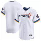 Kooe H.Astros White City Connect Limited Home Blank Player Stitched Jerseys