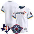 Kooe H.Astros White City Connect Texas Patch Vapor Premier Blank Player Limited Home Stitched Jerseys