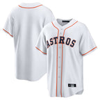 Kooe H.Astros White Home Game Blank Player Stitched Jerseys