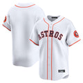 Kooe H.Astros White Home Limited Blank Player Stitched Jerseys