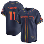 Kooe H.Astros #11 Cam Smith Player Navy City Connect Home Limited Stitched Jerseys